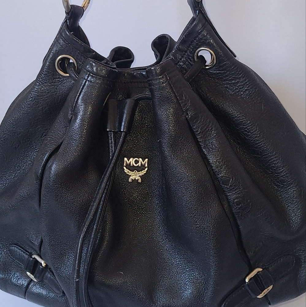 MCM Bucket Black Bag - Picture 3 of 16
